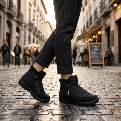 Alternative view of Botín New Walk Sport Chiporro Negro