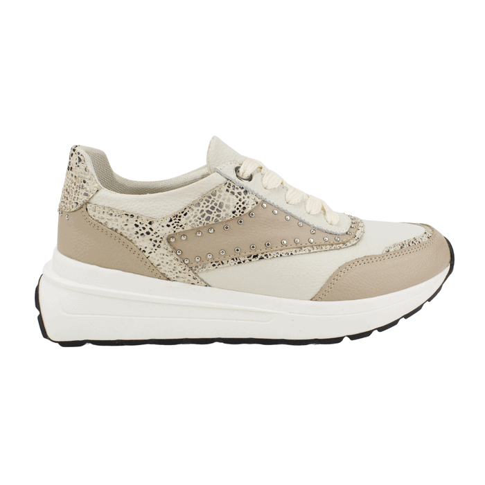 Zapatilla Exs Brillos Cuero Beige 1 Zapatilla Exs Brillos Cuero Beige