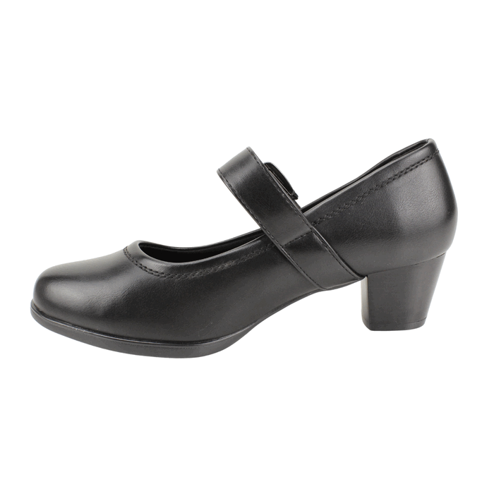 Zapato New Walk Cuequero Correa Negro 3 Zapato New Walk Cuequero Correa Negro - Imagen 3