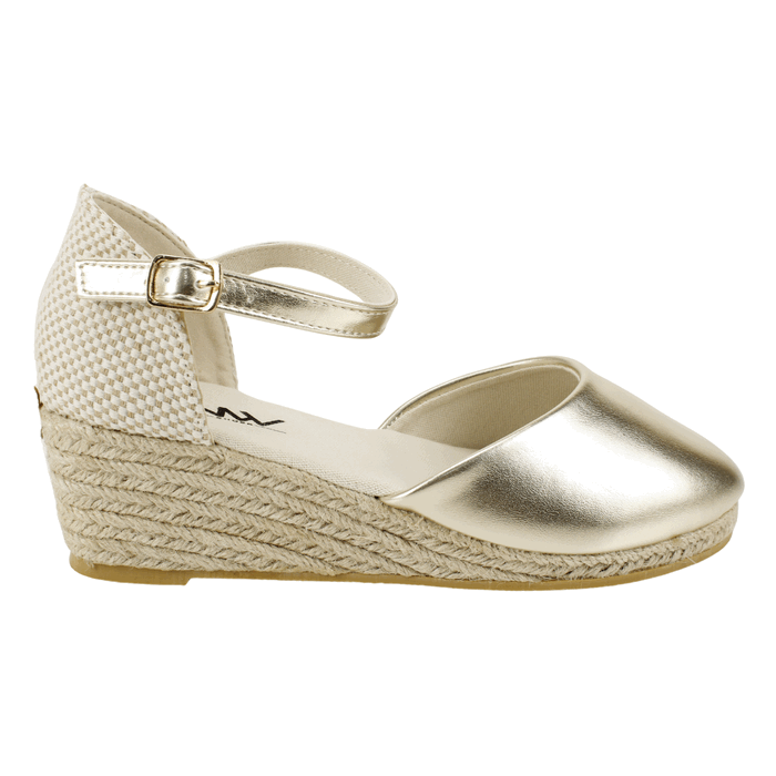 Alpargata New Walk Yute Dorada 1 Alpargata New Walk Yute Dorada