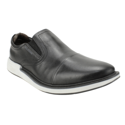 Alternative view of Zapato Kildare Cuero Negro Slip On