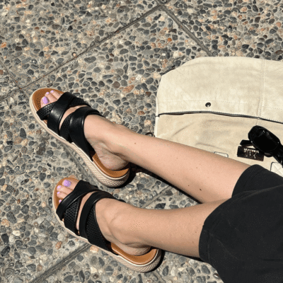 Alternative view of Sandalia New Walk Trenzada Negra