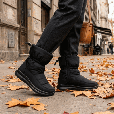 Alternative view of Botín New Walk Elástico Negro