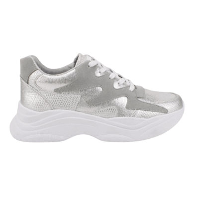 Zapatilla Exs Chunky Plateada