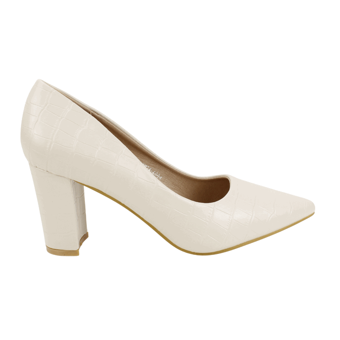 Zapato New Walk Fiesta Reptil Crema 1 Zapato New Walk Fiesta Reptil Crema