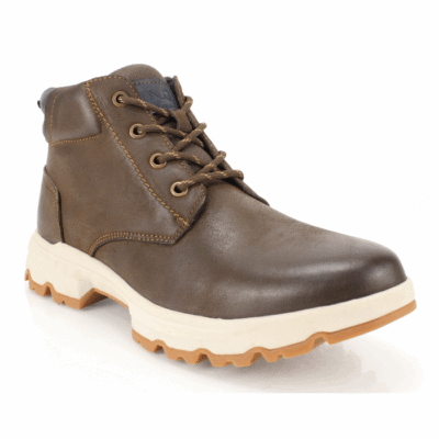 Alternative view of Botín Nat Geo Cuero Nobuk Café