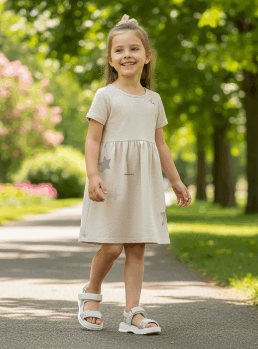 Sandalia Nat Geo Kids Estrella Beige 2 Sandalia Nat Geo Kids Estrella Beige - Imagen 2