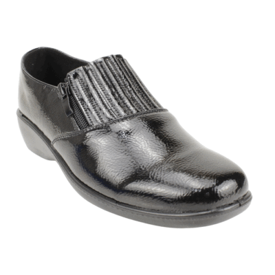 Alternative view of Zapato New Walk Confort Cierre Negro Brillante