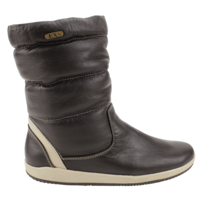 Bota Exs Nieve Cuero Café