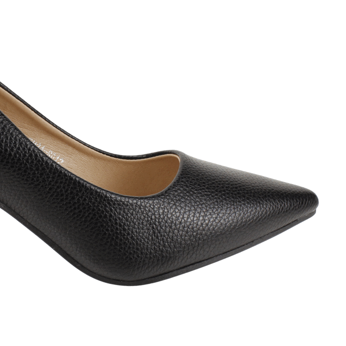 Zapato New Walk Fiesta Textura Negro 4 Zapato New Walk Fiesta Textura Negro - Imagen 4