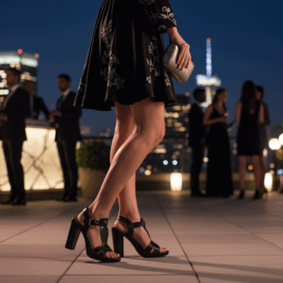 Alternative view of Sandalia Exs Fiesta Cuero Negra