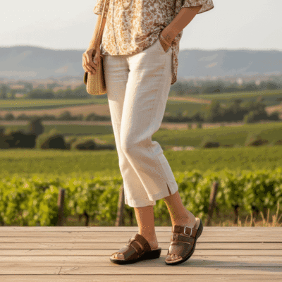 Alternative view of Sandalia New Walk Slip On Broche Café