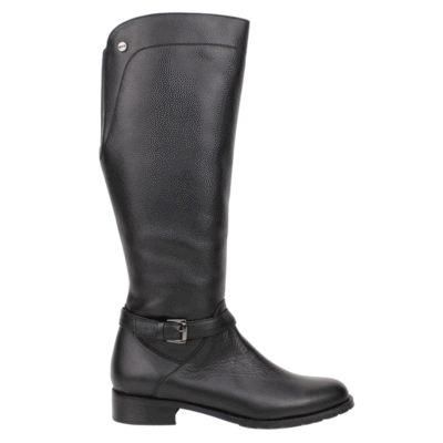 Bota Exs De Montar Cuero Negra
