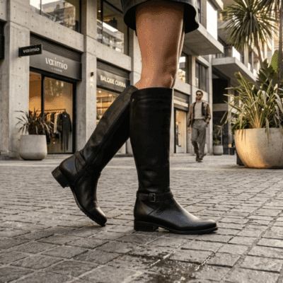 Alternative view of Bota Exs De Montar Cuero Negra