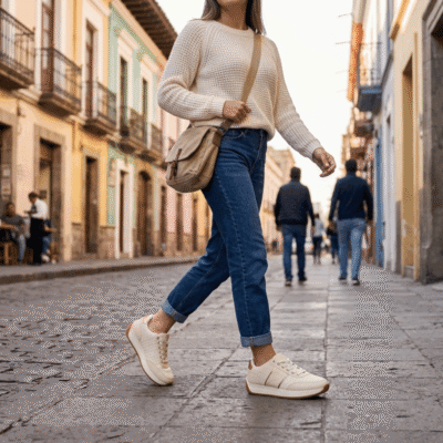 Alternative view of Zapatilla Agua de Coco Urbana Dorada