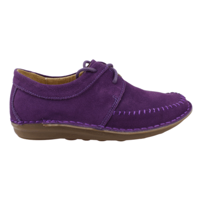 Zapato Nat Geo Cuero Purpura
