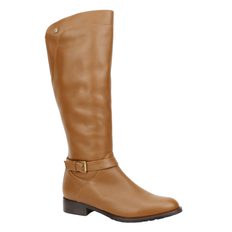 Bota Exs De Montar Cuero Marrón 3 Bota Exs De Montar Cuero Marrón - Imagen 3