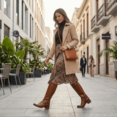 Alternative view of Bota Exs Equitación Cuero Marrón