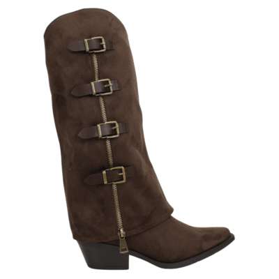 Bota Agua de Coco Vaquera Convertible Café