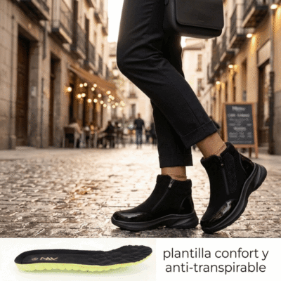 Alternative view of Botín New Walk Urban Glow Negro