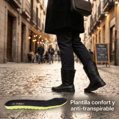 Alternative view of Bota New Walk Corta Chiporro Negra