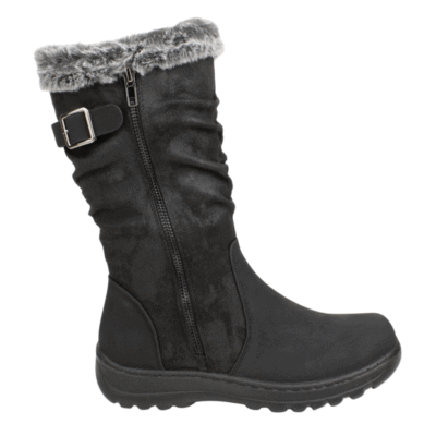 Bota New Walk Suey Corta Negra