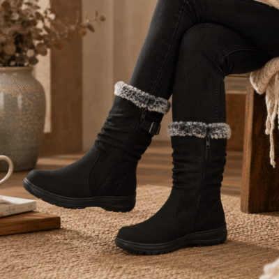 Alternative view of Bota New Walk Suey Corta Negra