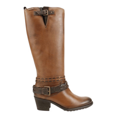 Bota Pikolinos Trenzado Cuero Marrón
