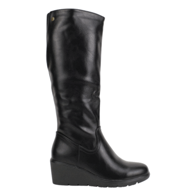 Bota New Walk Cuña Edge Negra