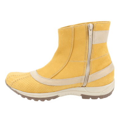 Botín Exs Outdoor Cuero Mostaza - Botines mujer en ETN