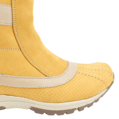 Botín Exs Outdoor Cuero Mostaza - Botines mujer en ETN