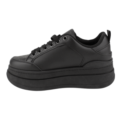 Zapatilla New Walk Plataforma Alta Negra - Zapatillas mujer en ETN