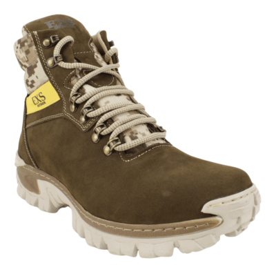 Botín Exs Outdoor Cuero Verde Militar 8 Botín Exs Outdoor Cuero Verde Militar - Botines hombre en ETN