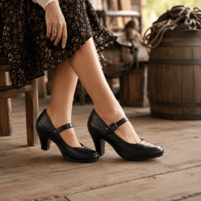 Zapato New Walk Cuequeros Confot Negro - Zapatos Mujer en ETN