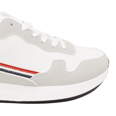 Zapatilla New Walk Street Urbana Gris Blanca - Zapatillas mujer en ETN