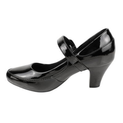 Zapato New Walk Cuequeros Confot Negro Charol - Zapatos Mujer en ETN