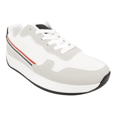 Zapatilla New Walk Street Urbana Gris Blanca - Zapatillas mujer en ETN
