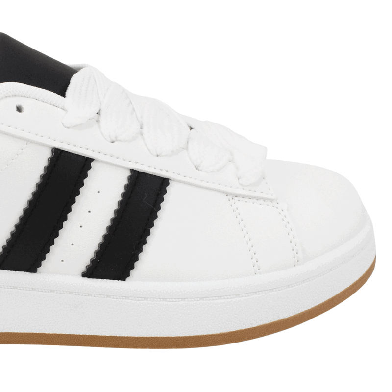 Zapatilla New Walk Clásica Retro Blanca y Negra 5 Zapatilla New Walk Clásica Retro Blanca y Negra - Zapatillas mujer en ETN