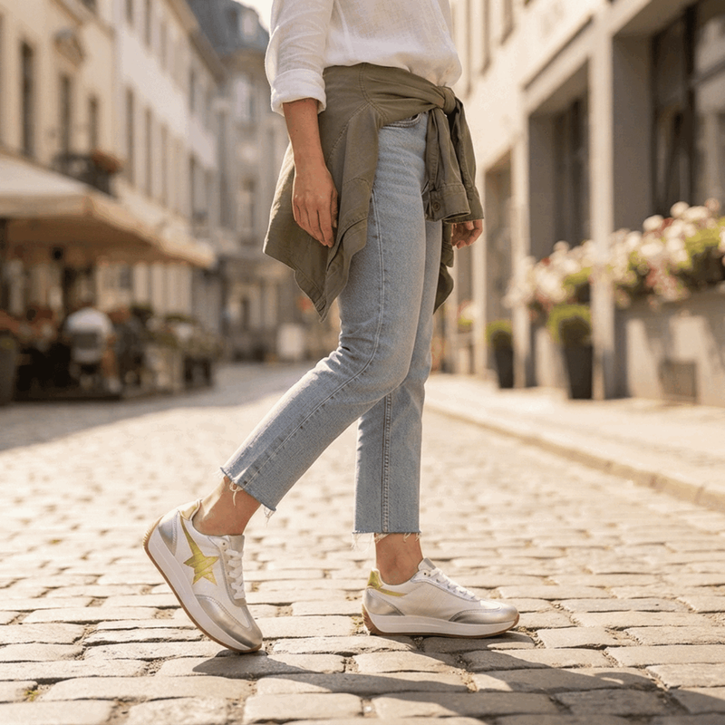 Zapatilla Agua de Coco Golden Urbana Blanca 2 Zapatilla Agua de Coco Golden Urbana Blanca - Zapatillas mujer en ETN
