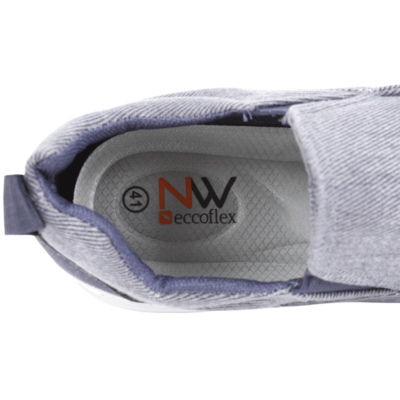 Zapatilla New Walk City Confort Slip On Gris - Zapatillas hombre en ETN