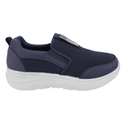 Zapatilla New Walk Mesh Confort Slip On Azul - Zapatillas hombre en ETN