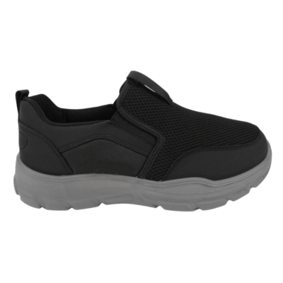 Zapatilla New Walk Slip On Confort Urban Negra - Zapatillas hombre en ETN