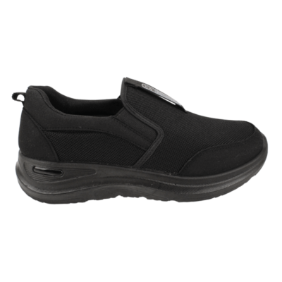Zapatilla New Walk Mesh Confort Slip On Negra - Zapatillas hombre en ETN