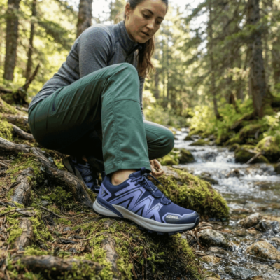 Zapatilla Nat Geo Waterproof Azul - Zapatillas mujer en ETN
