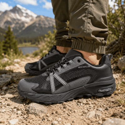 Zapatilla Nat Geo Water Repellent Negro - Zapatillas hombre en ETN